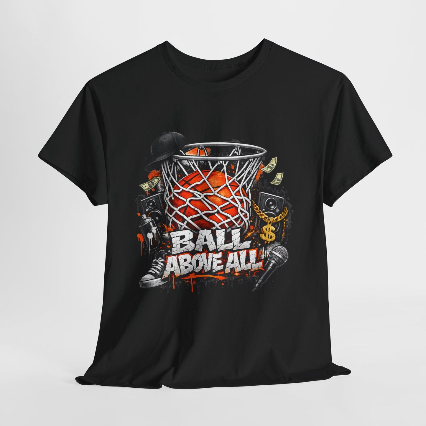 Basketball Drip #2 Unisex Heavy Cotton Tee