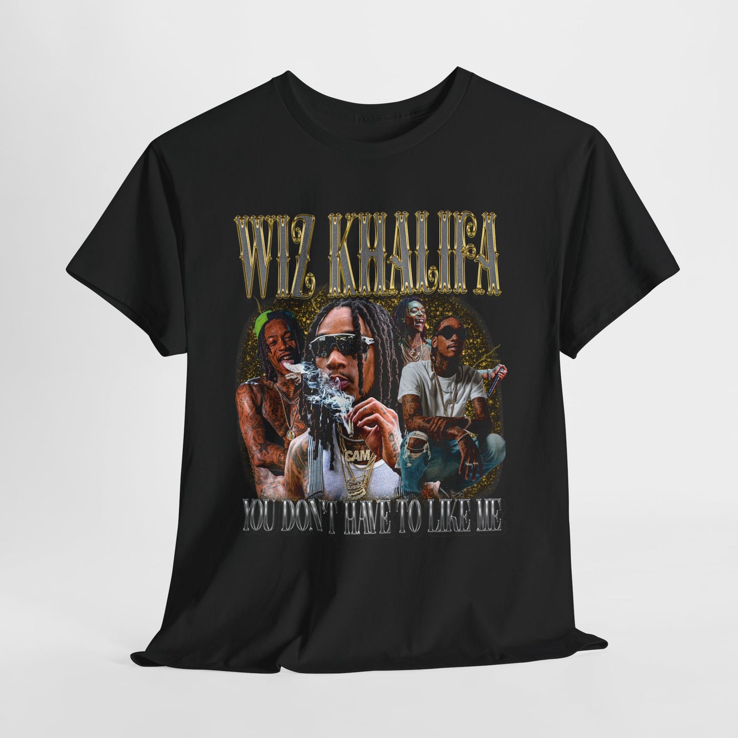 Wiz Khalifa Hip-Hop Unisex Heavy Cotton Tee