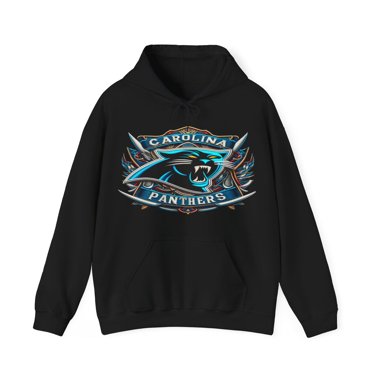 Sports Panthers Football Logo #1 Unisex Heavy Sweatshirt Hoodie