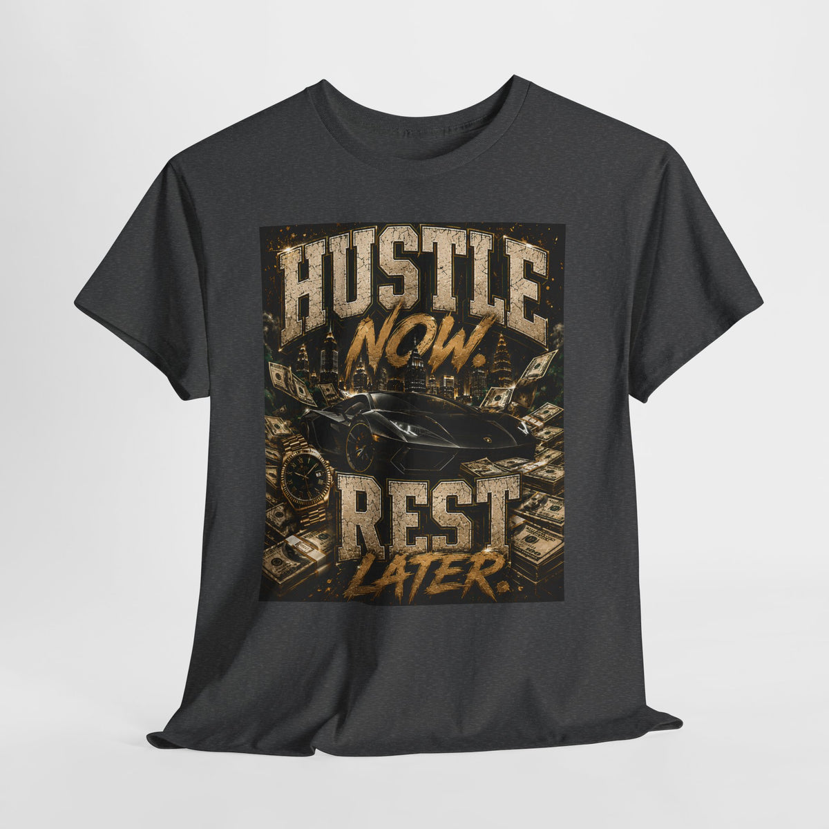 Hustle Now #1 Unisex Heavy Cotton Tee