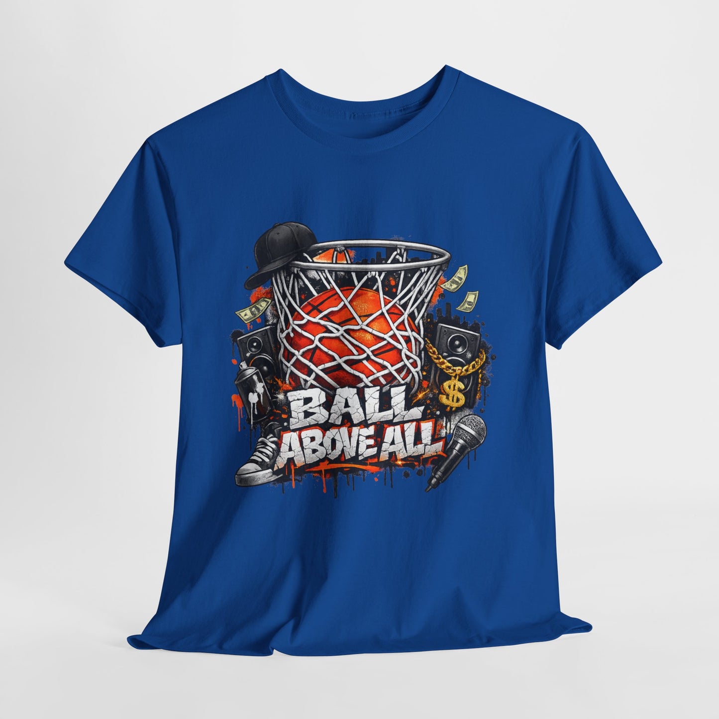 Basketball Drip #2 Unisex Heavy Cotton Tee