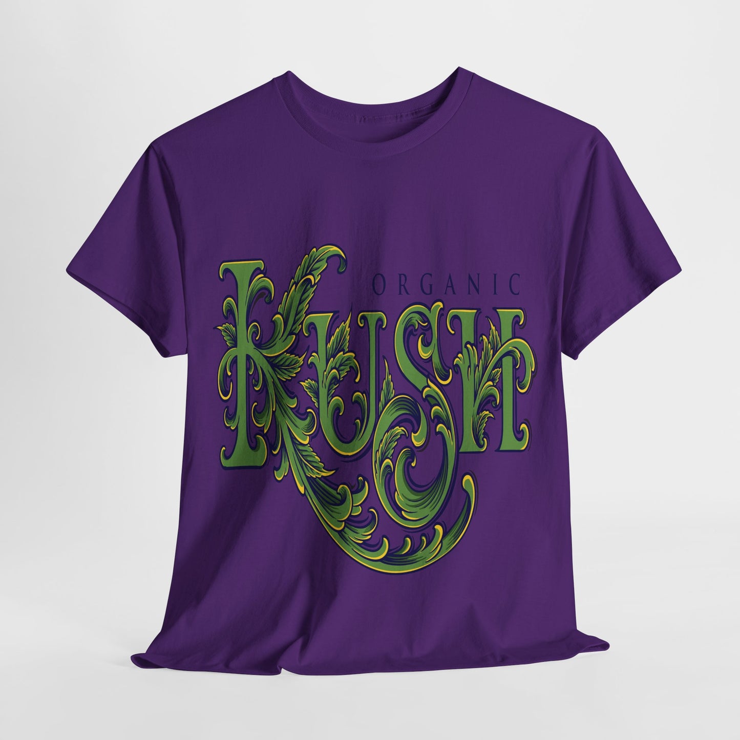 420 Organic Kush Unisex Heavy Cotton Tee - 312tshirts 2