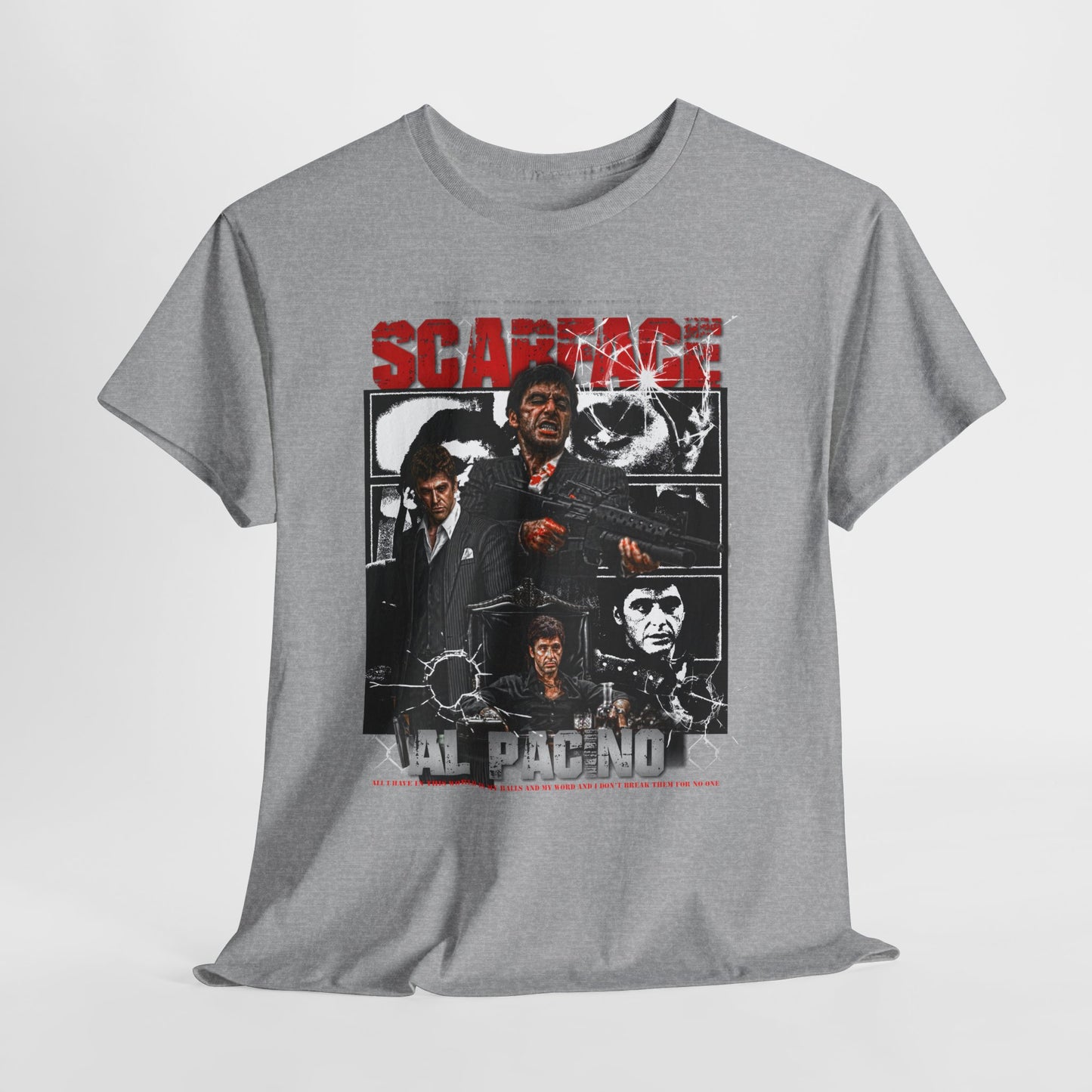 Scarface (Tony Montana) #5 Unisex Heavy Cotton Tee