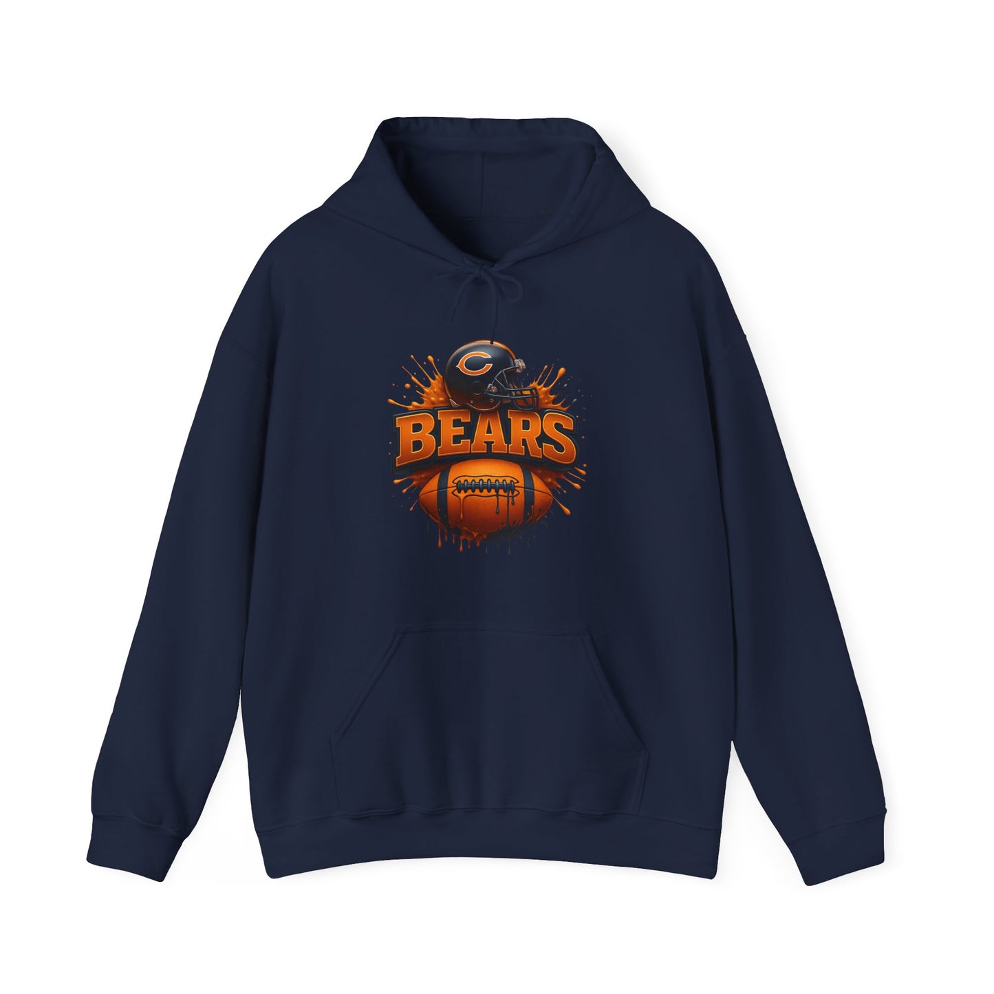 Sports Bears Football Logo #2 Unisex Hoodie