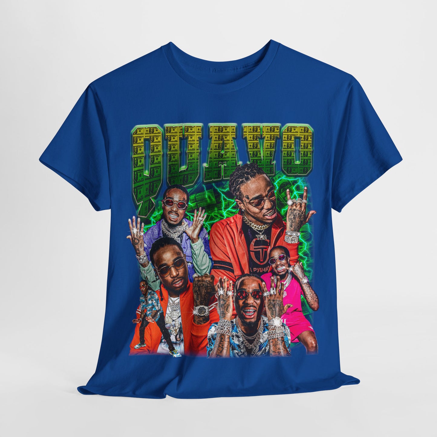 Quavo Hip-Hop Unisex Heavy Cotton Tee - 312tshirts 2