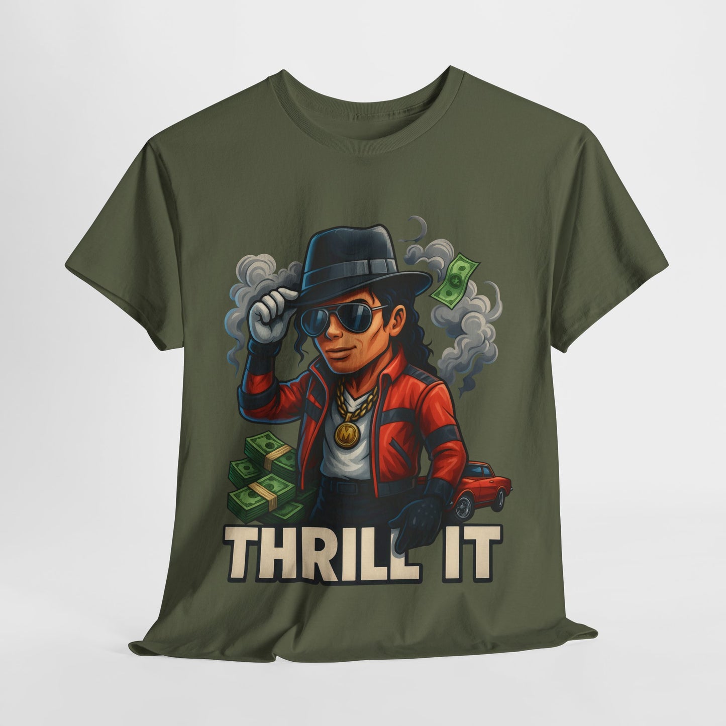 MJ Thrill It #6 Unisex Heavy Cotton Tee
