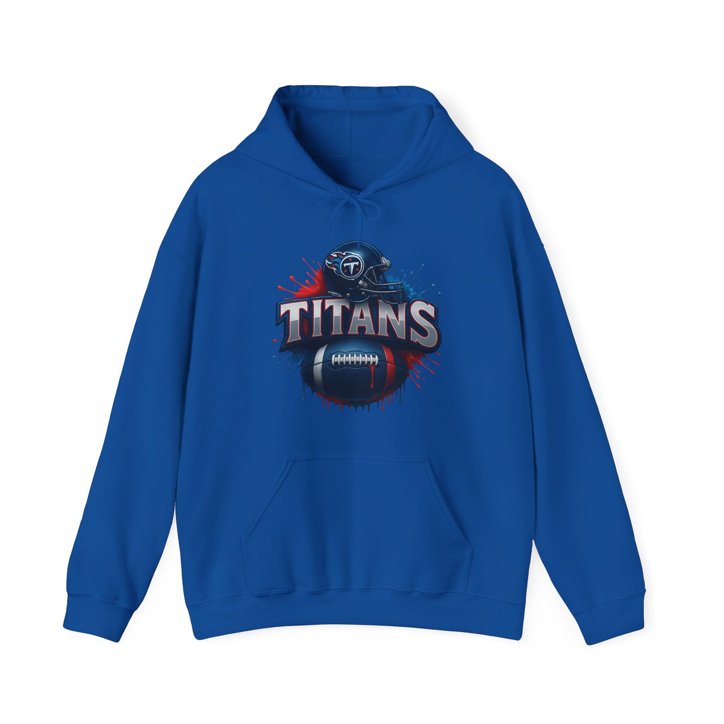 Sports Titans Football Logo #2 Unisex Heavy Sweatshirt Hoodie