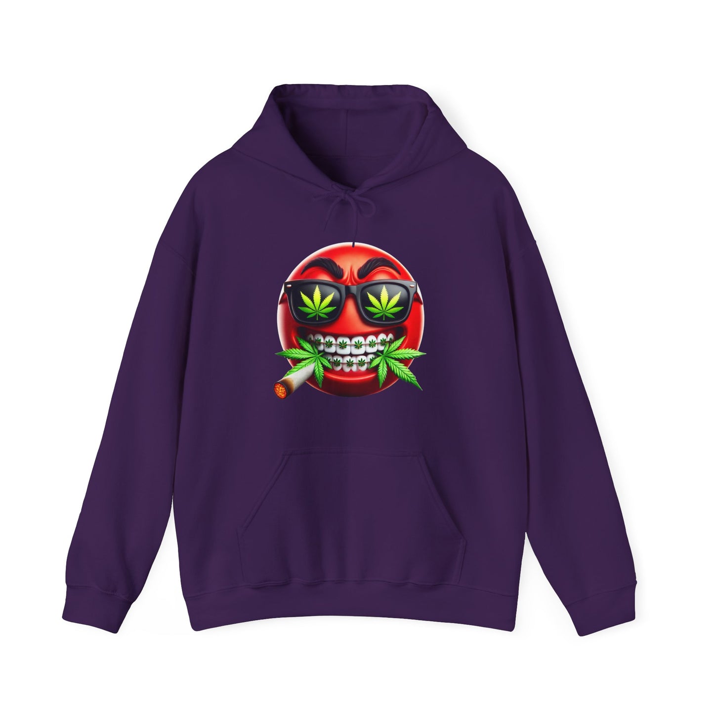 420 Emoji #7 Unisex Heavy Sweatshirt Hoodie