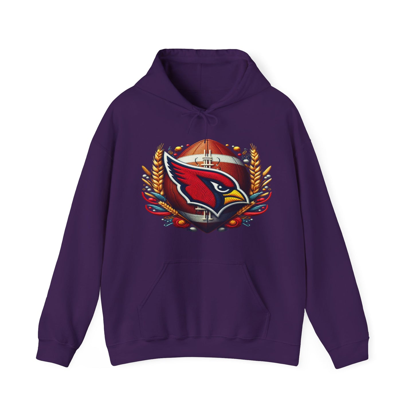 Sports Cardinals Football Logo #1 Unisex Heavy Sweatshirt Hoodie