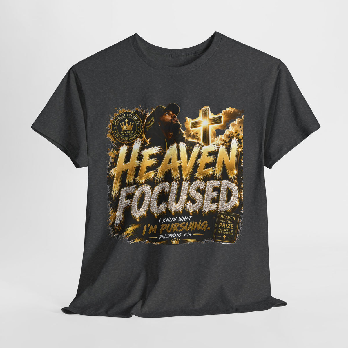 Heaven Focused #1 Unisex Heavy Cotton Tee