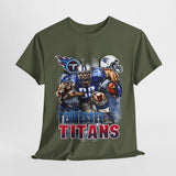 NFL Mascots Tennessee Unisex Heavy Cotton Tee