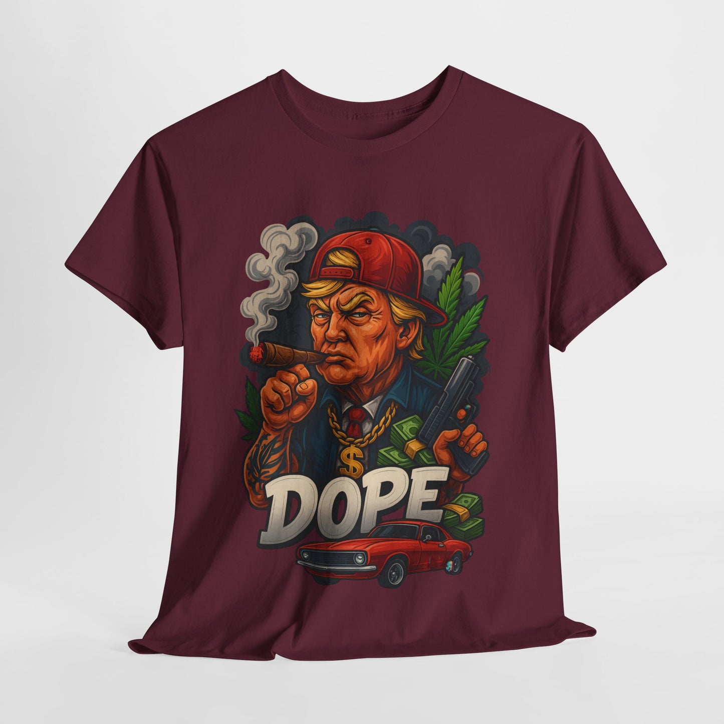 420 Dope Vibes Trump Unisex Heavy Cotton Tee