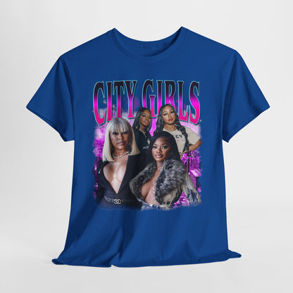 City Girls 2 Hip-Hop Unisex Heavy Cotton Tee - 312tshirts 2