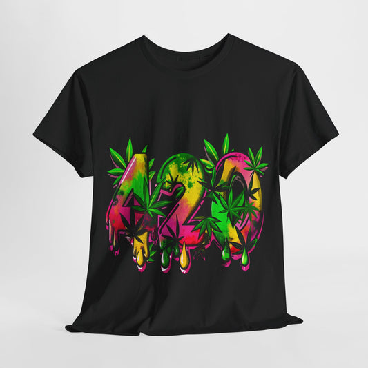 420 Cannabis Unisex Heavy Cotton Tee