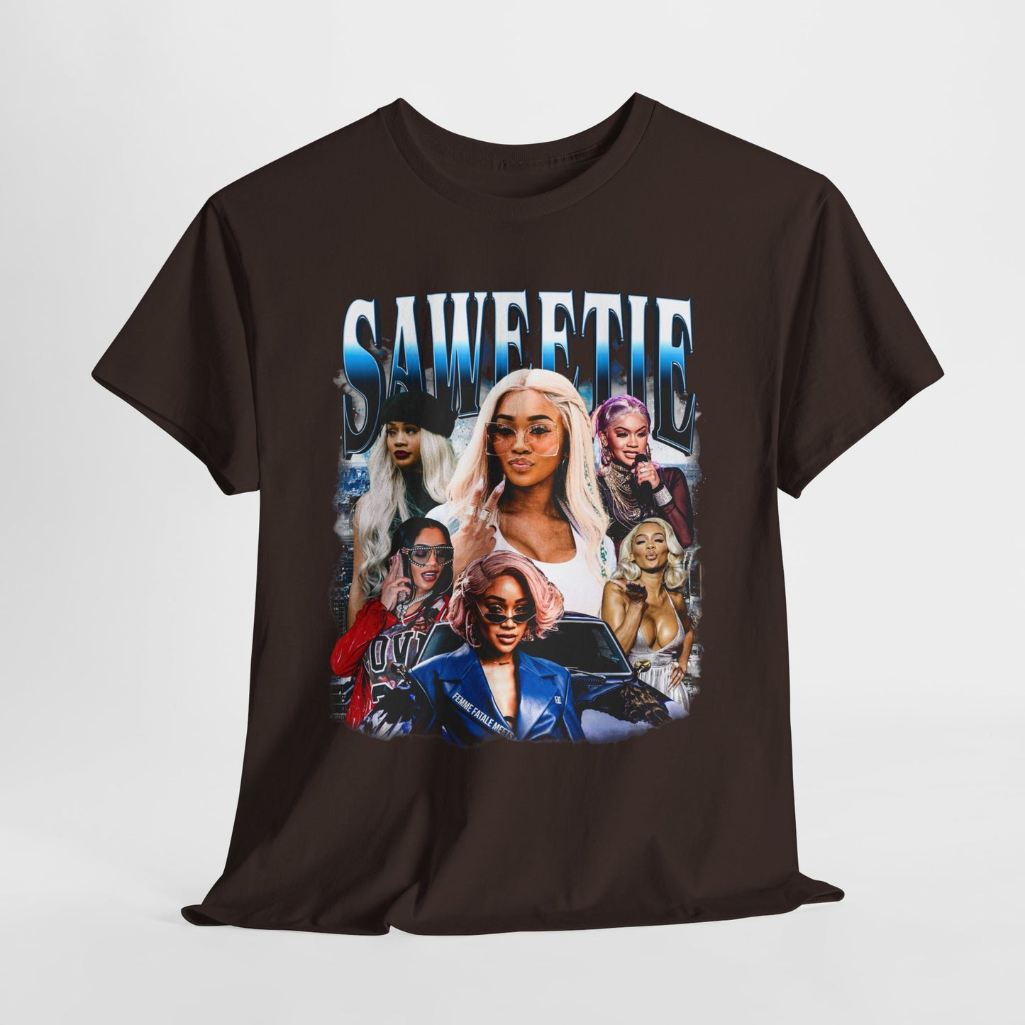 Saweetie 2 Hip-Hop Unisex Heavy Cotton Tee - 312tshirts 2