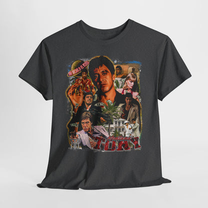 Scarface (Tony Montana) #3 Unisex Heavy Cotton Tee - 312tshirts 2