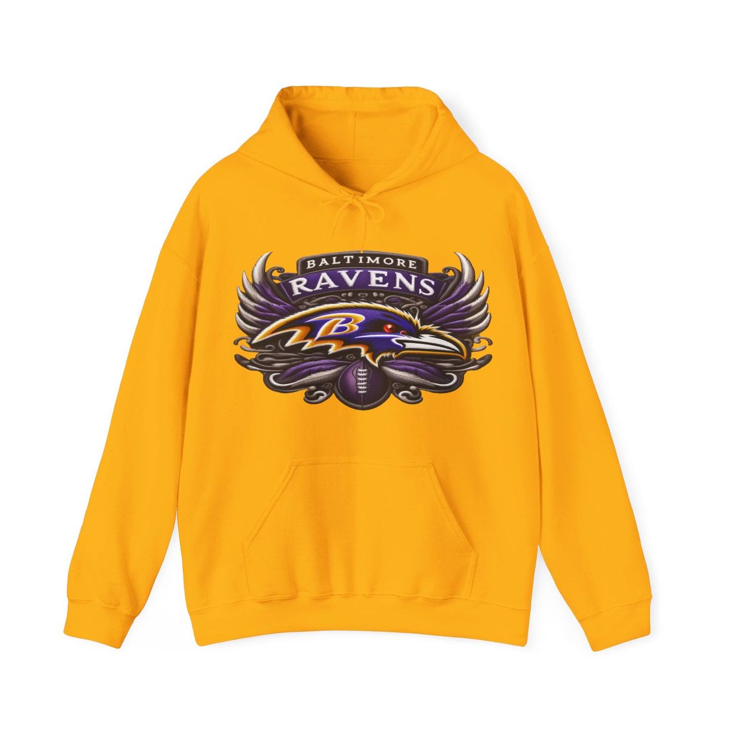 Sports Ravens Football Logo #1 Unisex Heavy Sweatshirt Hoodie