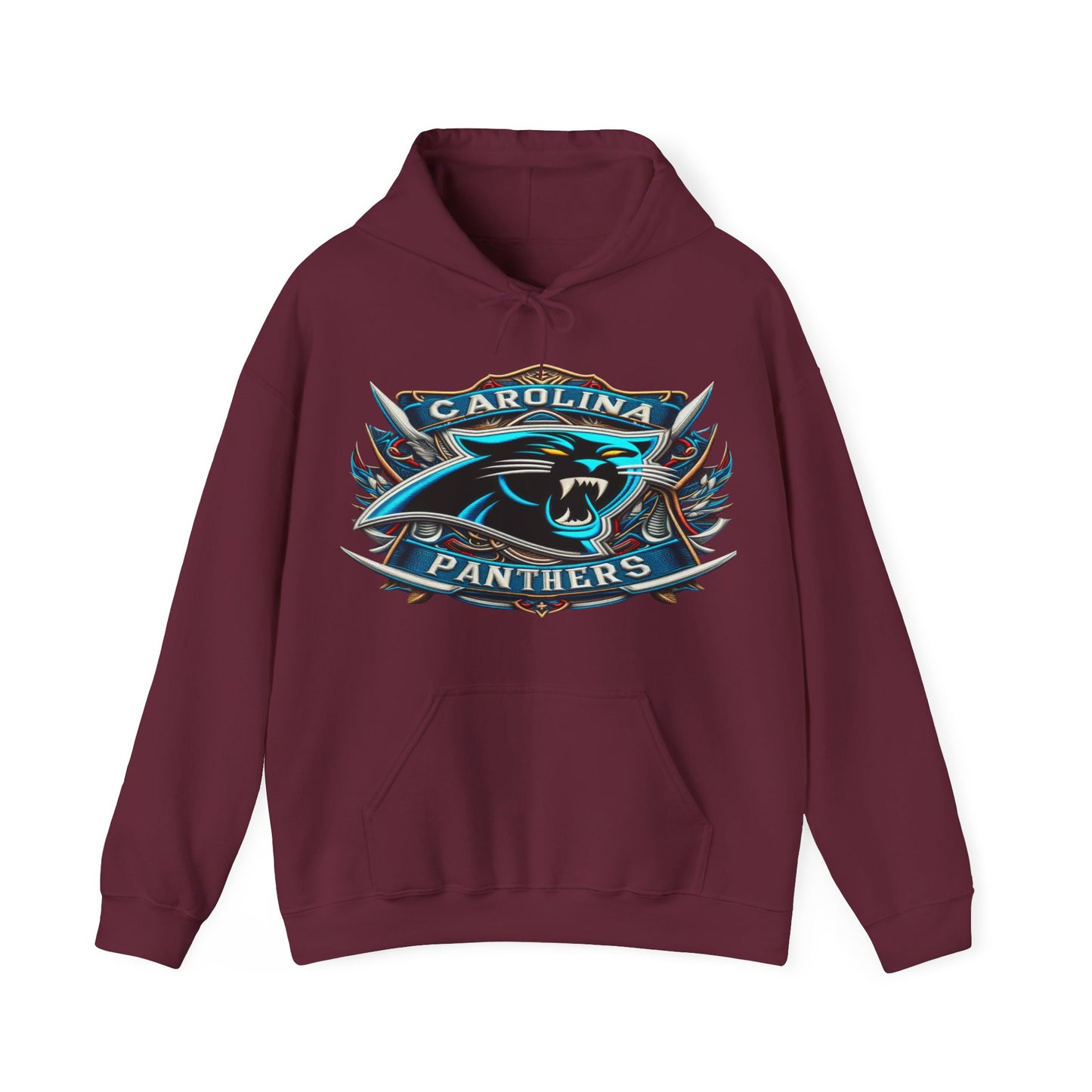 Sports Panthers Football Logo #1 Unisex Heavy Sweatshirt Hoodie