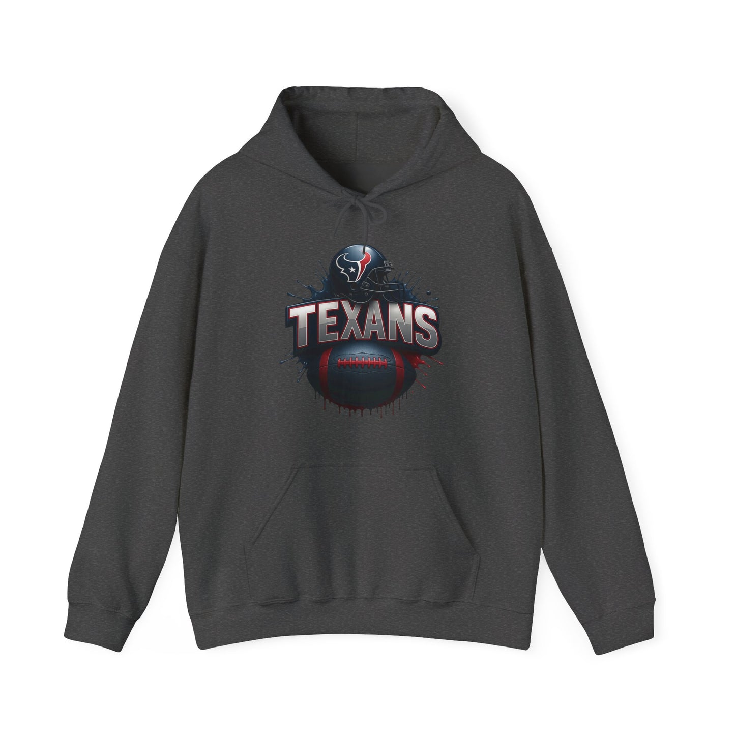 Sports Texans Football Logo #2 Unisex Heavy Sweatshirt Hoodie