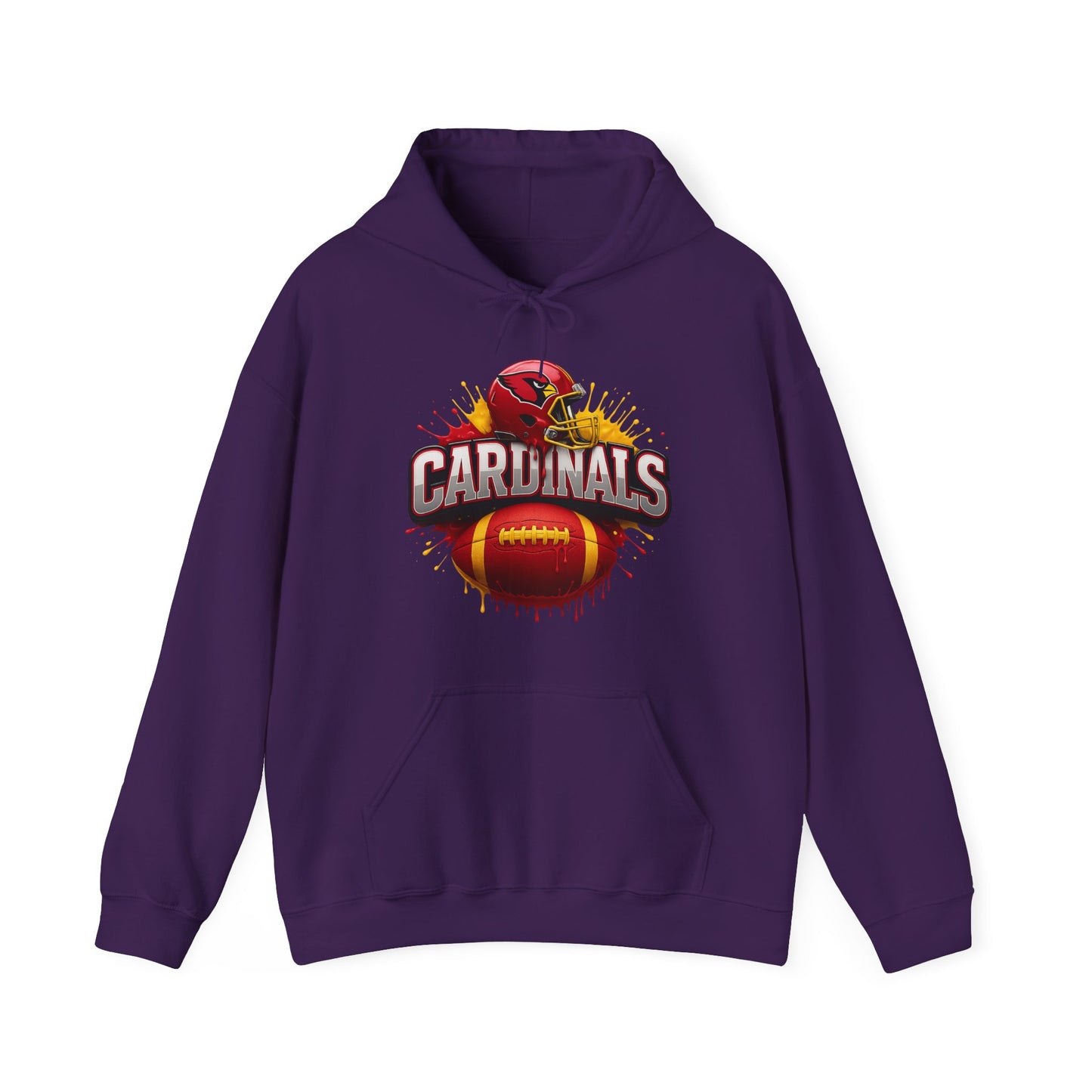 Sports Cardinals Football Logo #2 Unisex Heavy Sweatshirt Hoodie