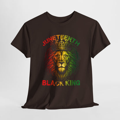 Juneteenth Black King #2 Unisex Heavy Cotton Tee