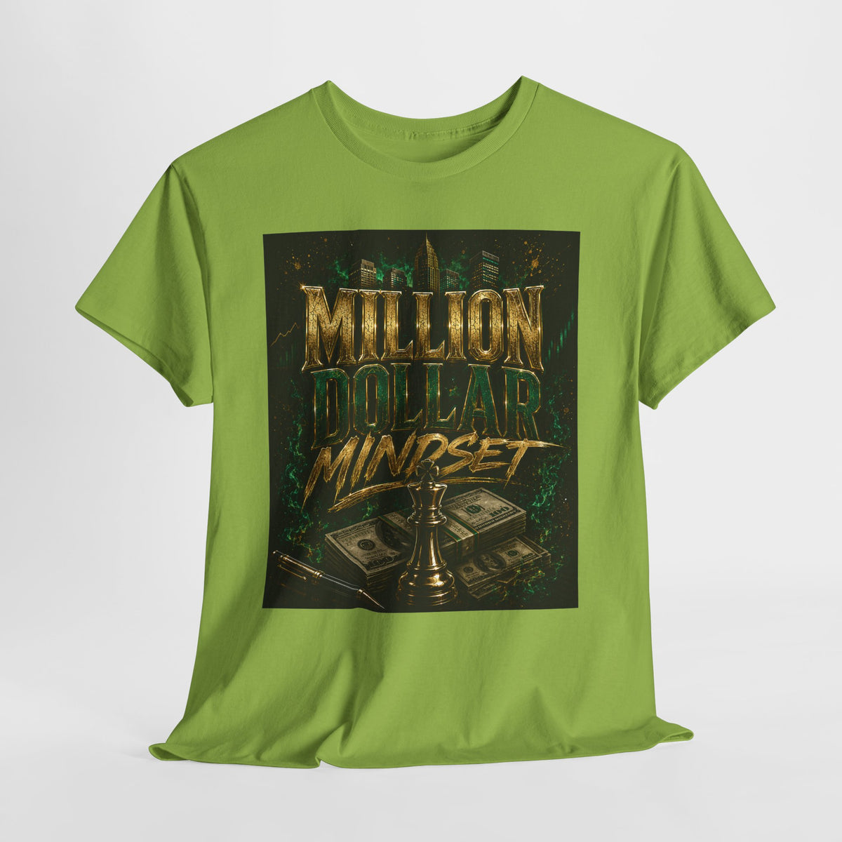 Million Dollar Mindset #1 Unisex Heavy Cotton Tee