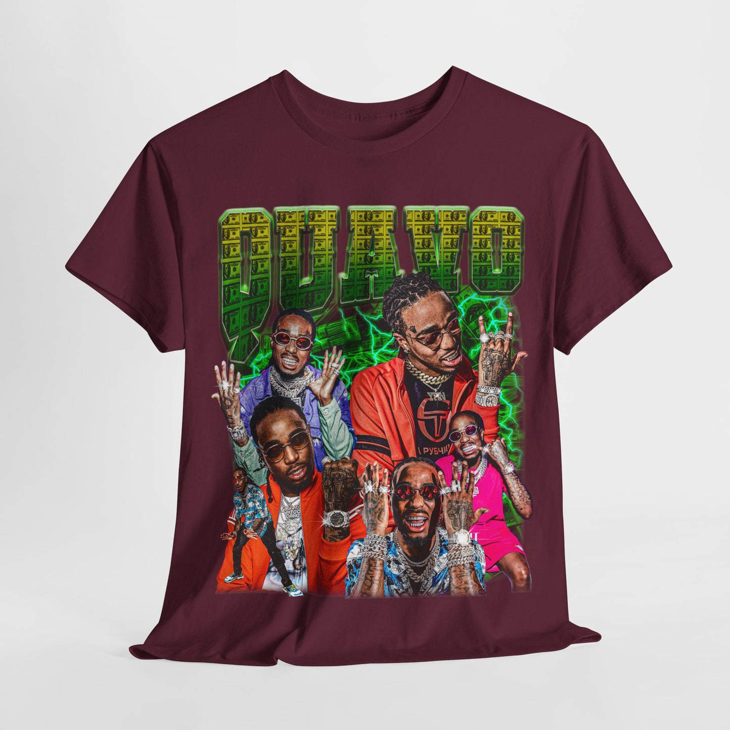 Quavo Hip-Hop Unisex Heavy Cotton Tee - 312tshirts 2