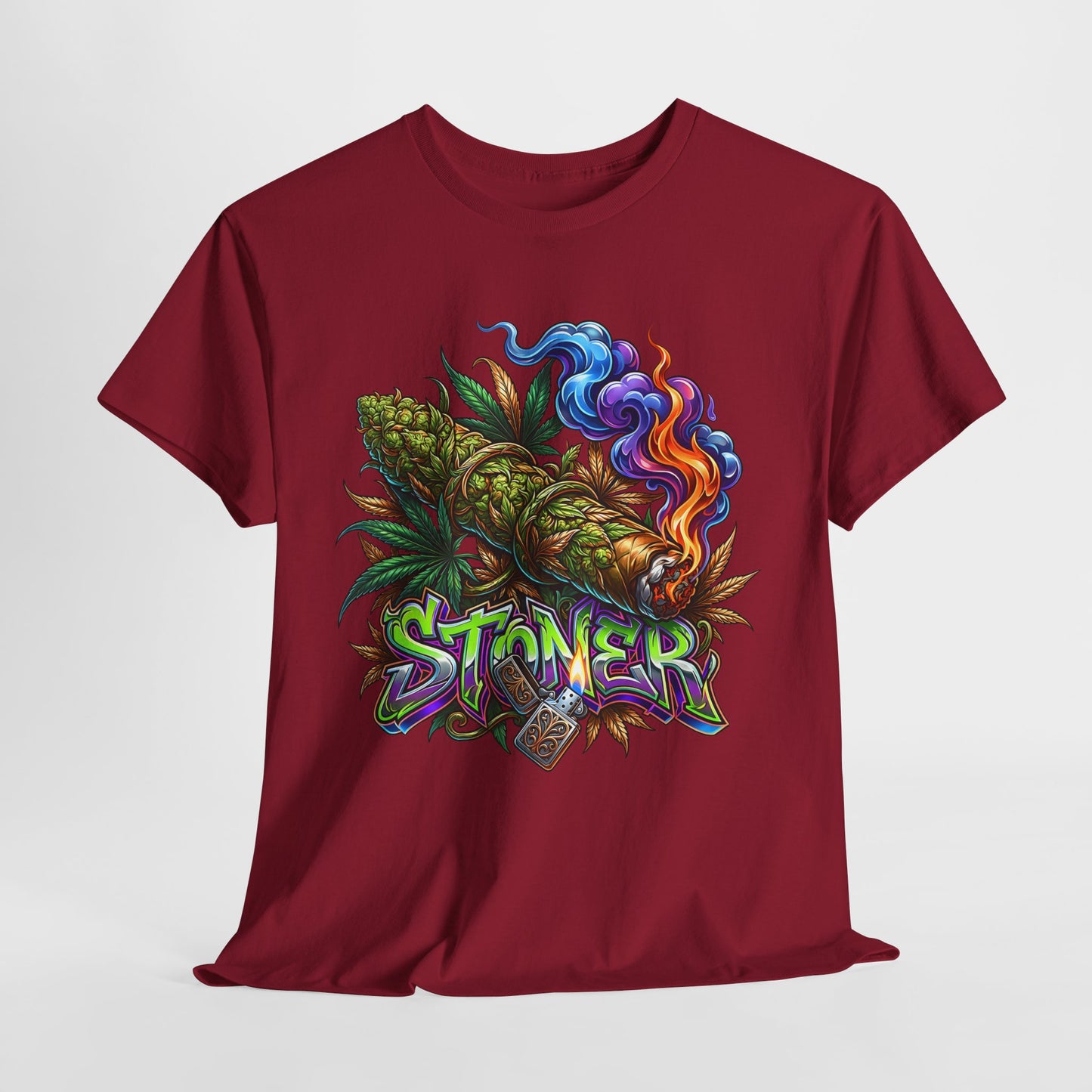 420 Psychedelic Blunt Unisex Heavy Cotton Tee