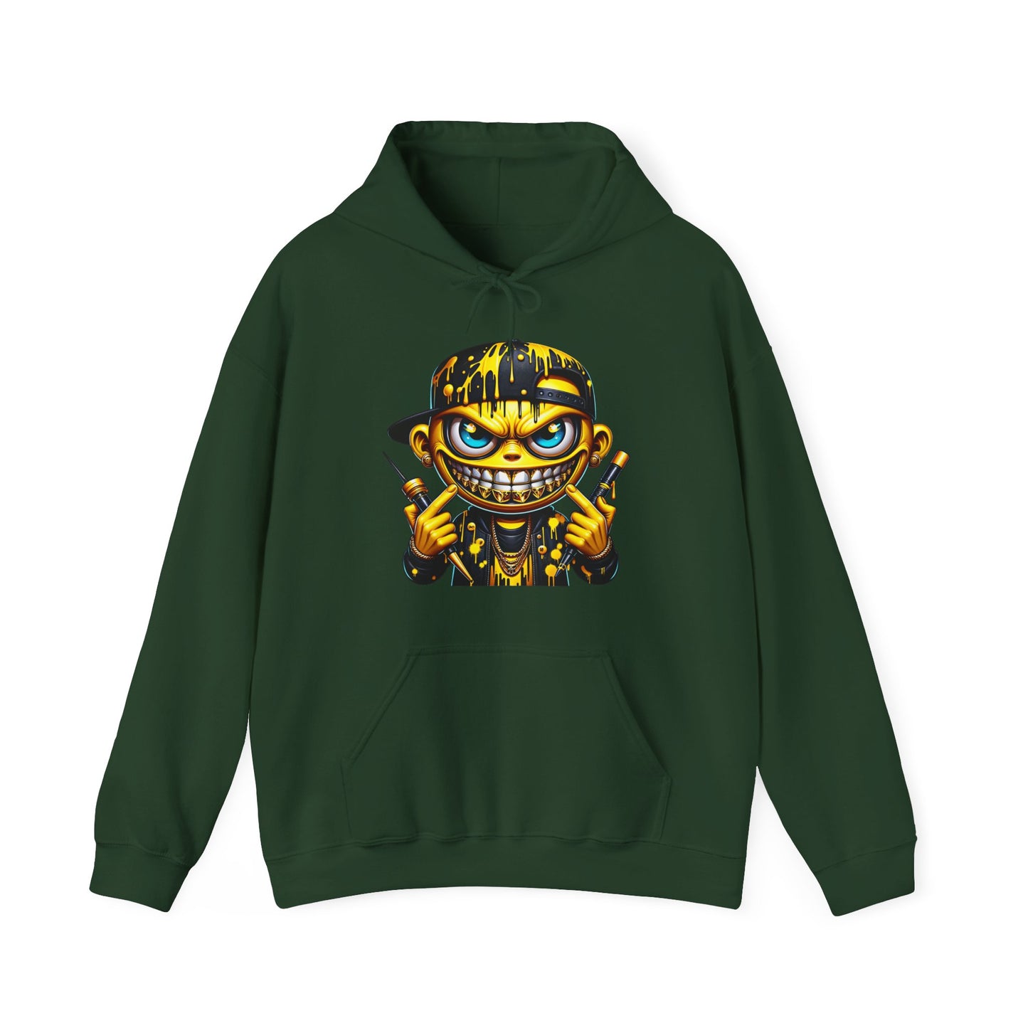 Gold Emoji #4 Unisex Heavy Sweatshirt Hoodie