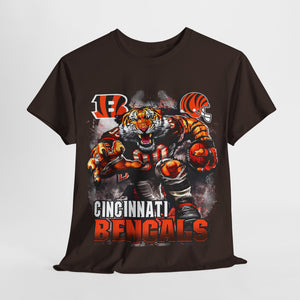 NFL Mascot Cincinnati Unisex Heavy Cotton Tee