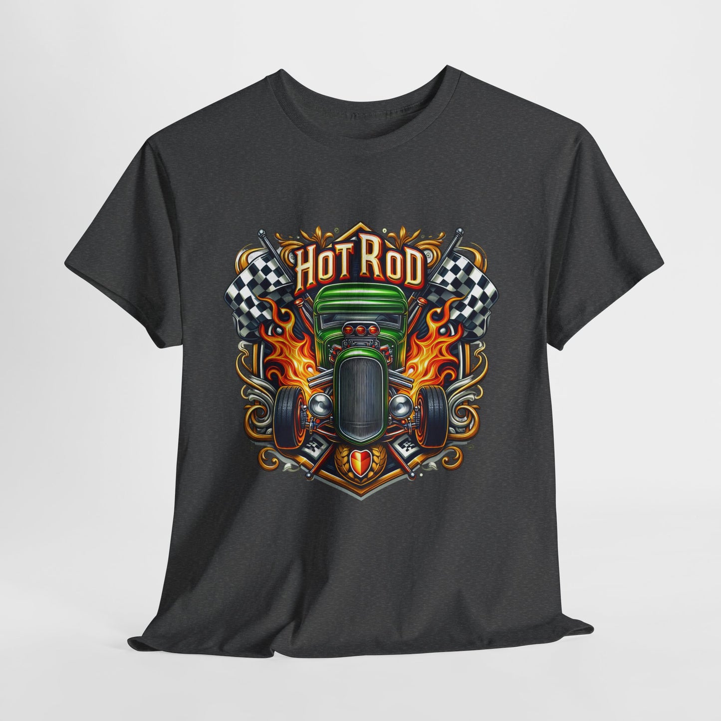 Hot Rod #4 Unisex Heavy Cotton Tee - 312tshirts 2
