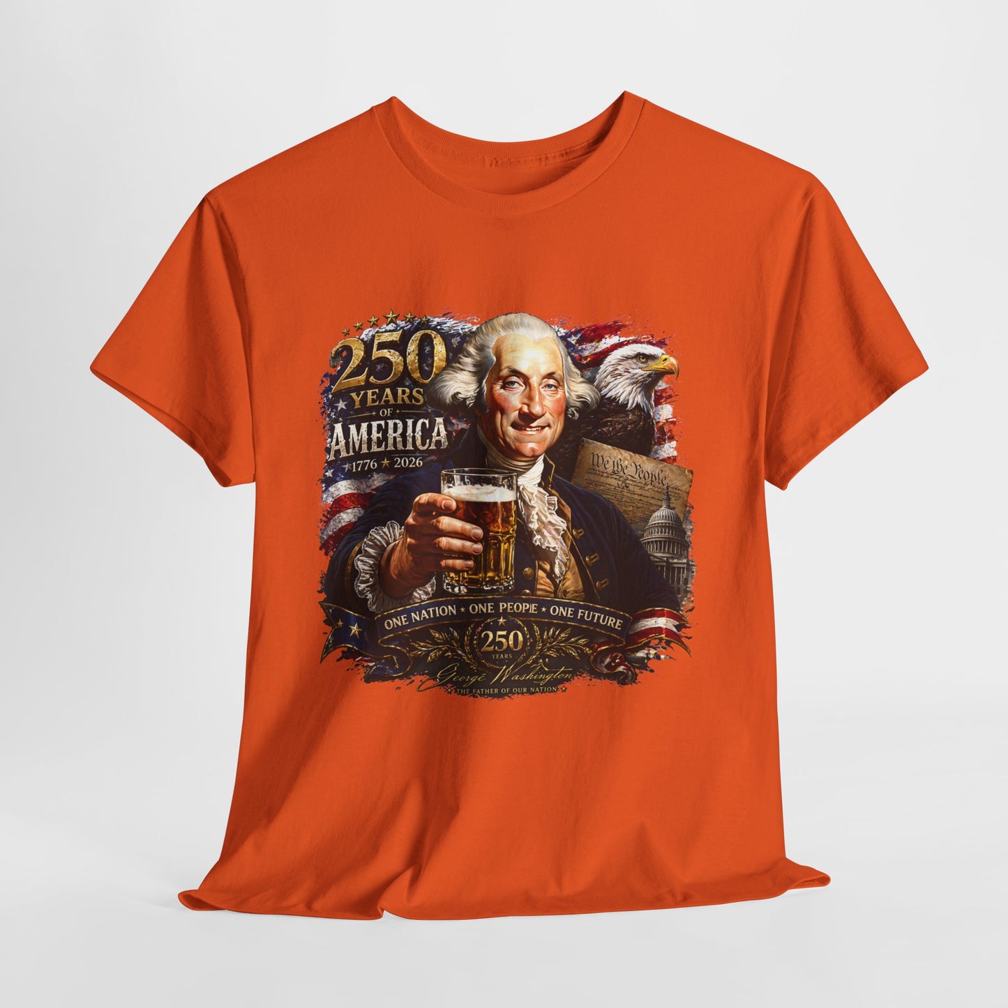 250 Years America #4 Unisex Heavy Cotton Tee