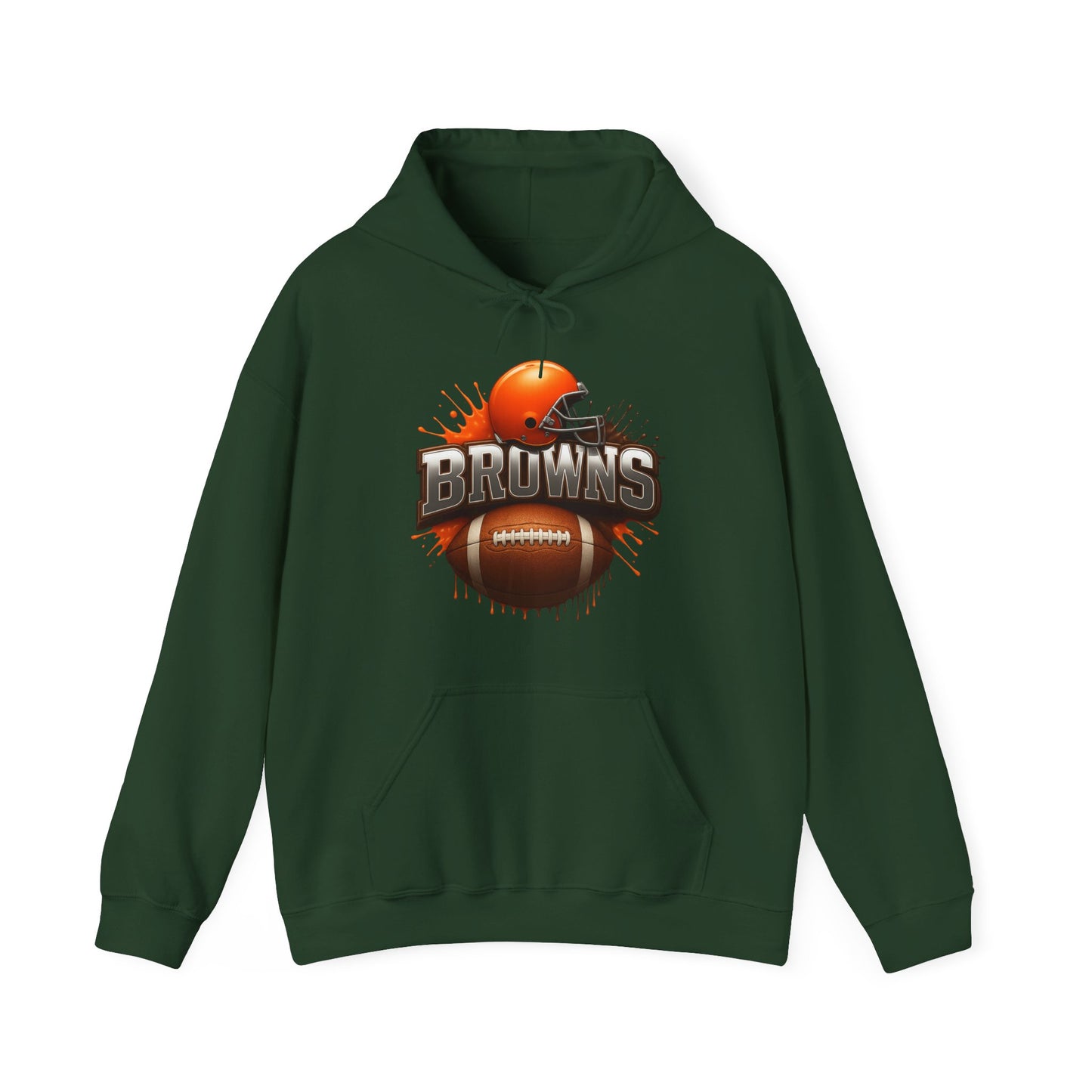 Sports Browns Football Logo #2 Unisex Heavy Sweatshirt Hoodie