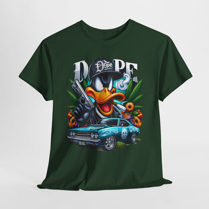 420 Dope Vibes Gangsta Duck #4 Unisex Heavy Cotton Tee - 312tshirts 2