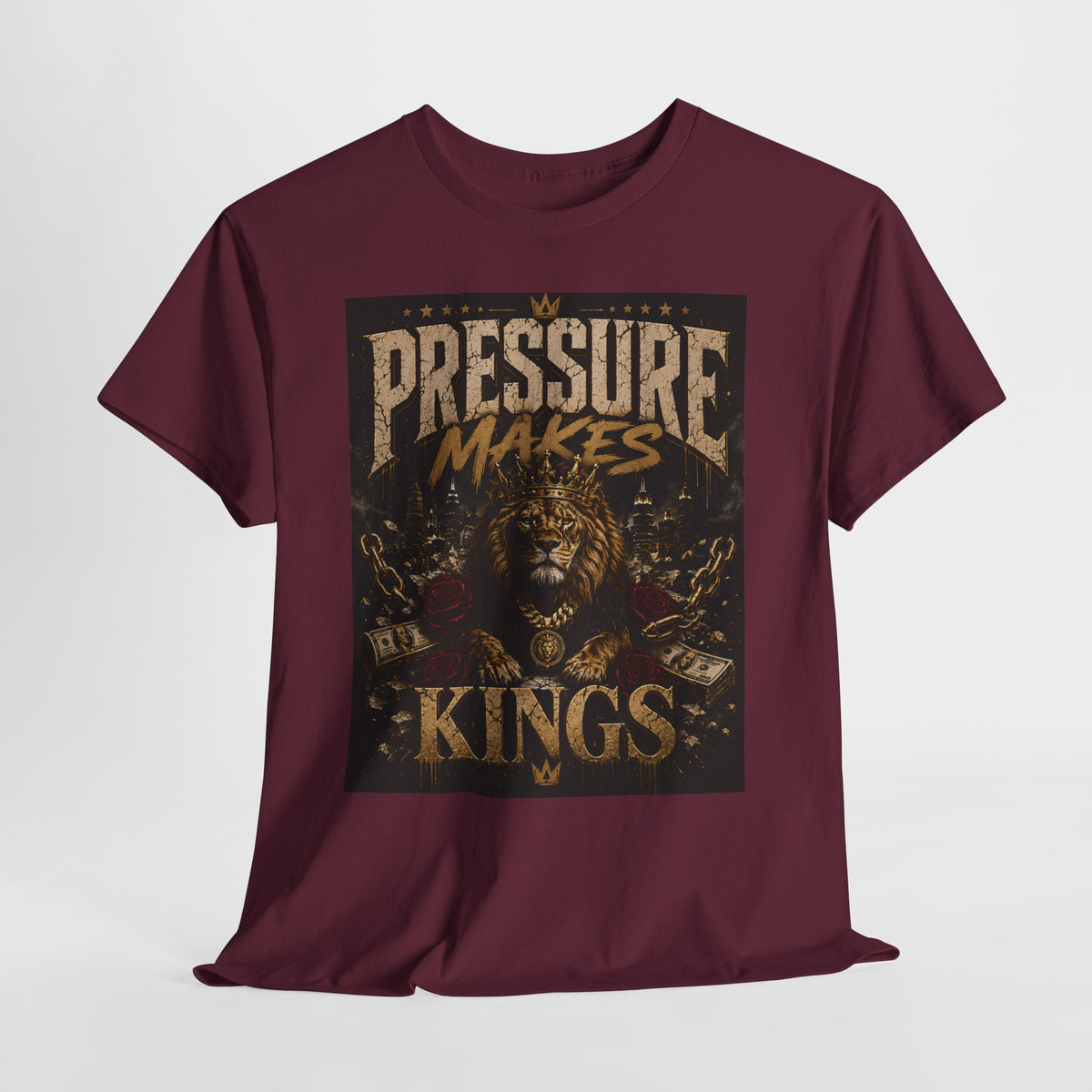 Pressure Makes Kings #1 Unisex Heavy Cotton Tee