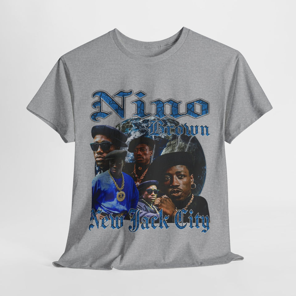 Nino Brown Unisex Heavy Cotton Tee