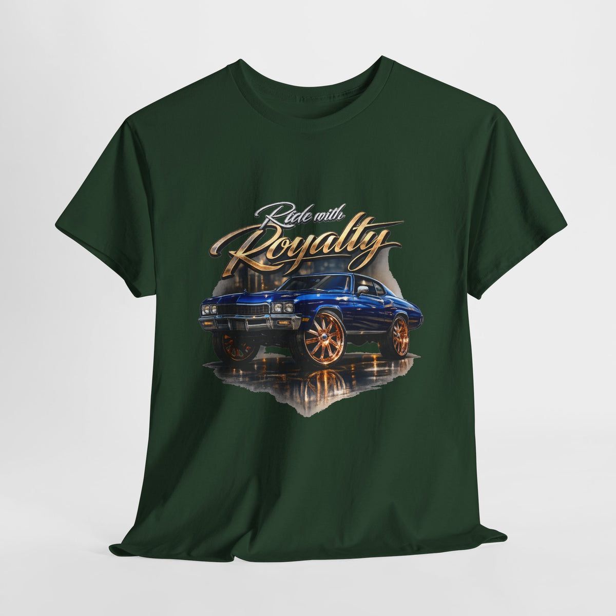 Ride With Royalty #1 Unisex Heavy Cotton Tee