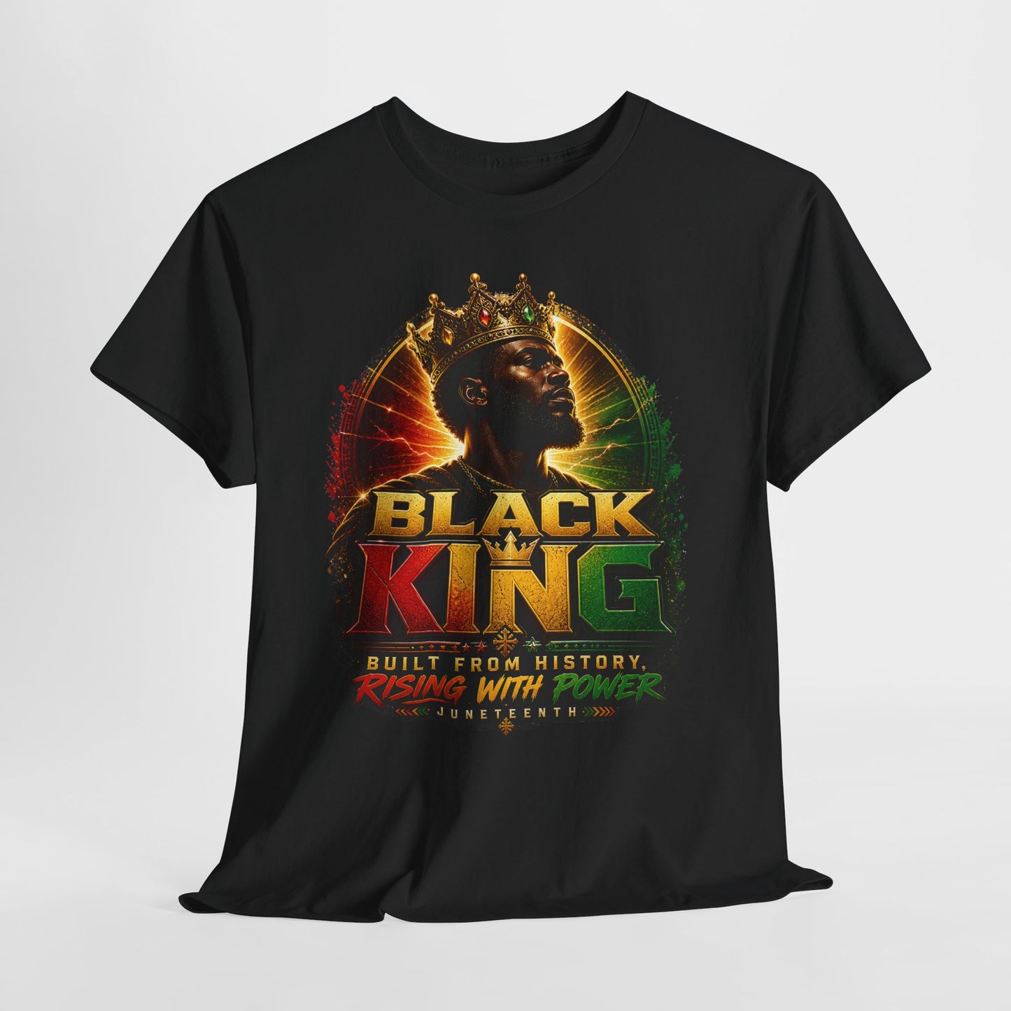 Juneteenth Black King #1 Unisex Heavy Cotton Tee