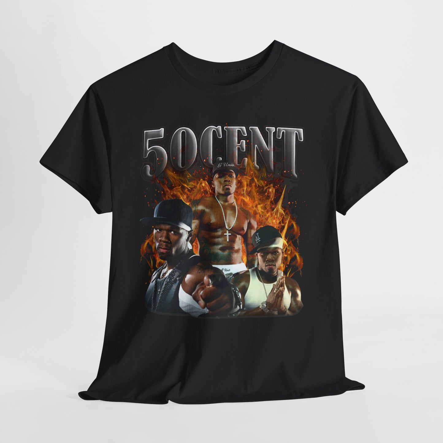 50 Cent 1 Hip-Hop Unisex Heavy Cotton Tee - 312tshirts 2