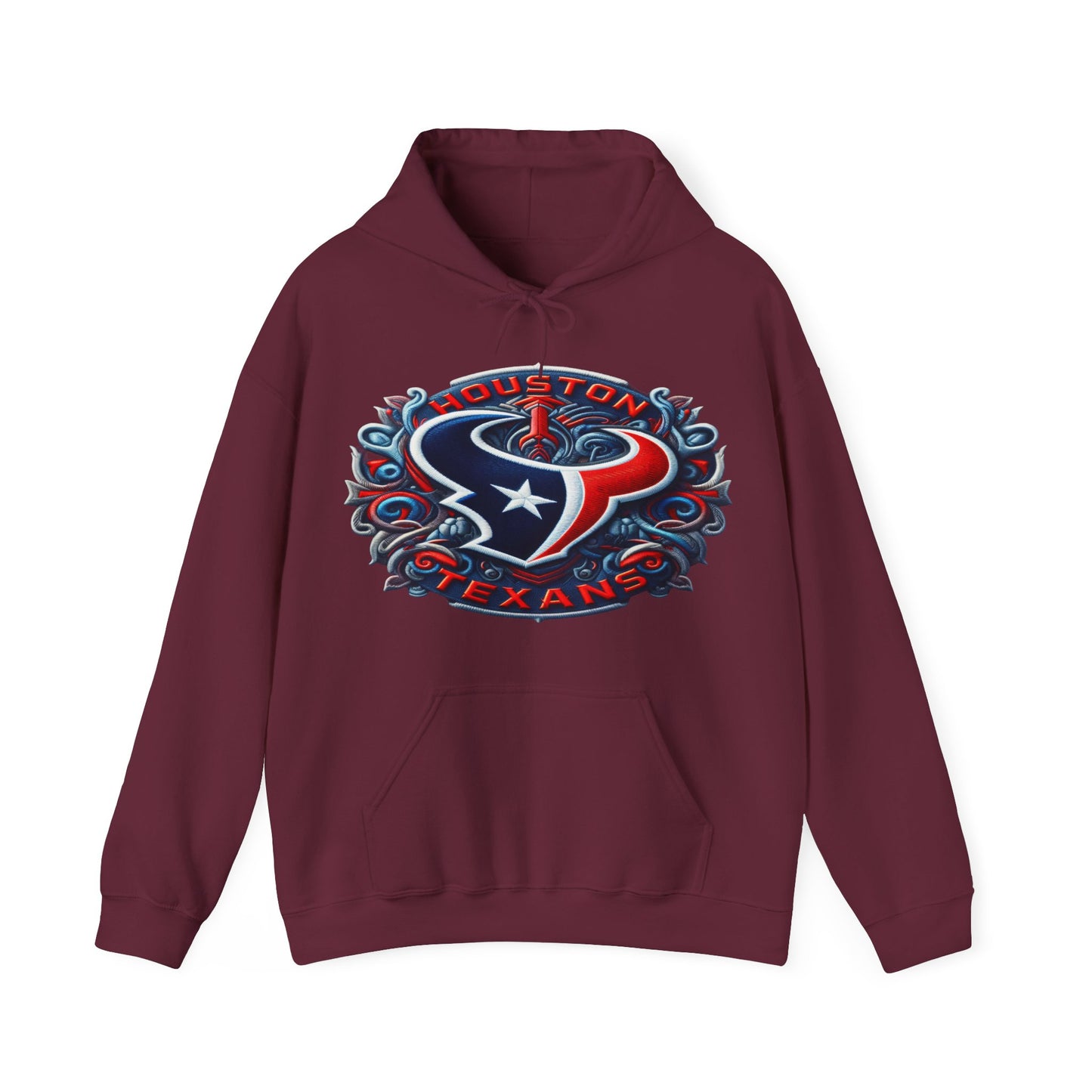 Sports Texans Football Logo #1 Unisex Heavy Sweatshirt Hoodie