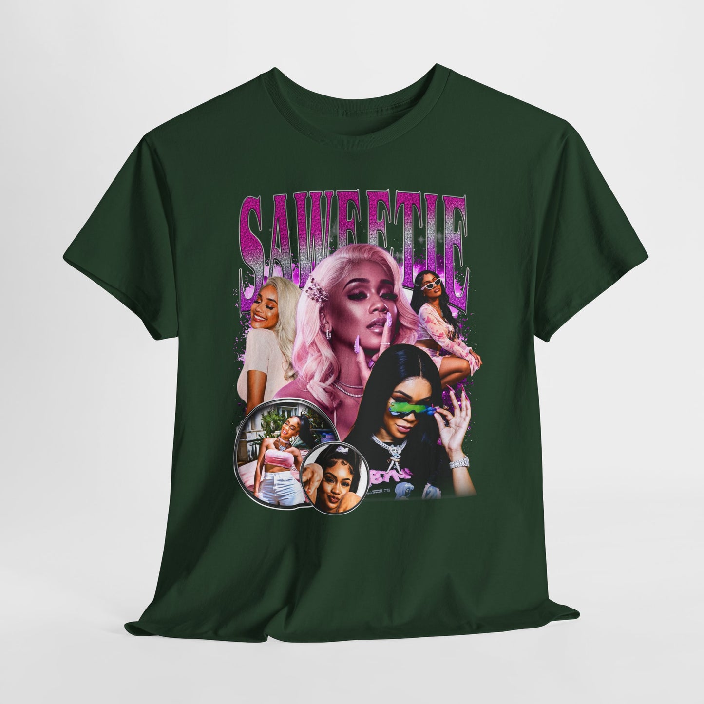 Saweetie 1 Hip-Hop Unisex Heavy Cotton Tee - 312tshirts 2