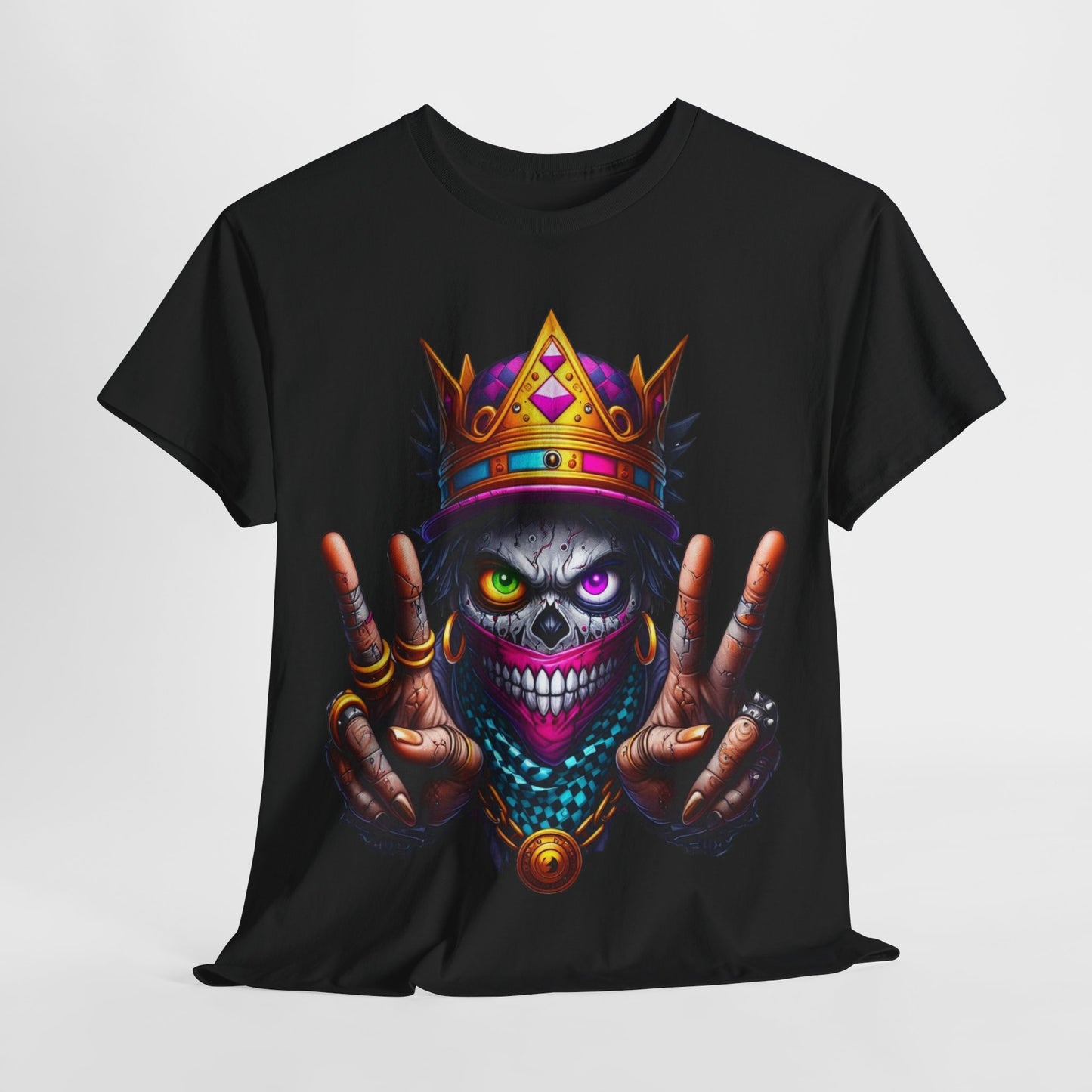 Skull Crown King Unisex Heavy Cotton Tee - 312tshirts 2