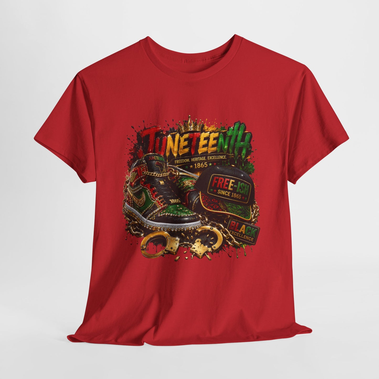 Juneteenth #4 Unisex Heavy Cotton Tee