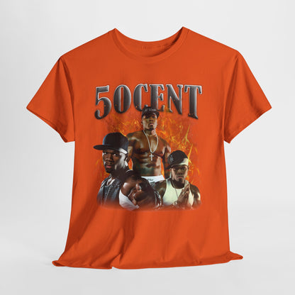 50 Cent 1 Hip-Hop Unisex Heavy Cotton Tee - 312tshirts 2
