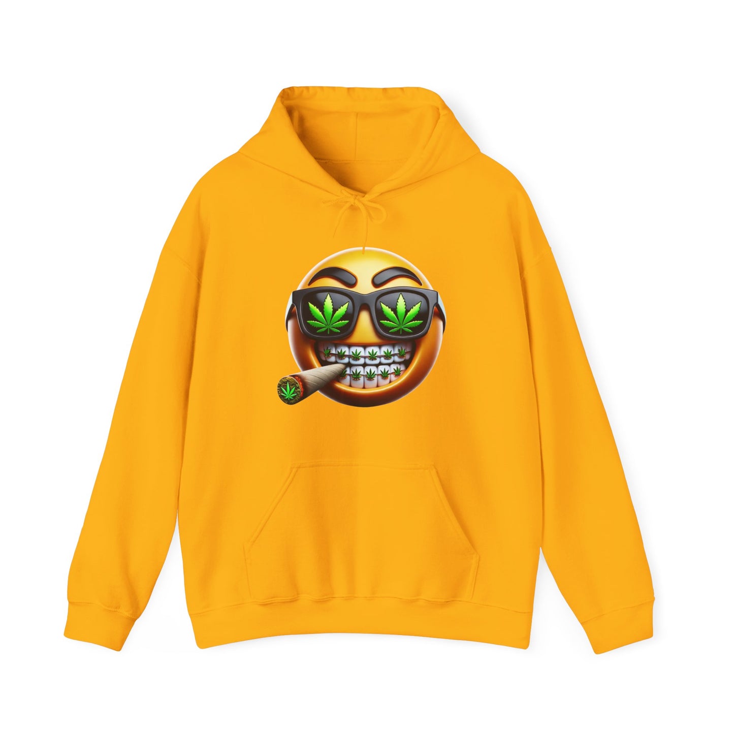 420 Emoji #9 Unisex Heavy Sweatshirt Hoodie