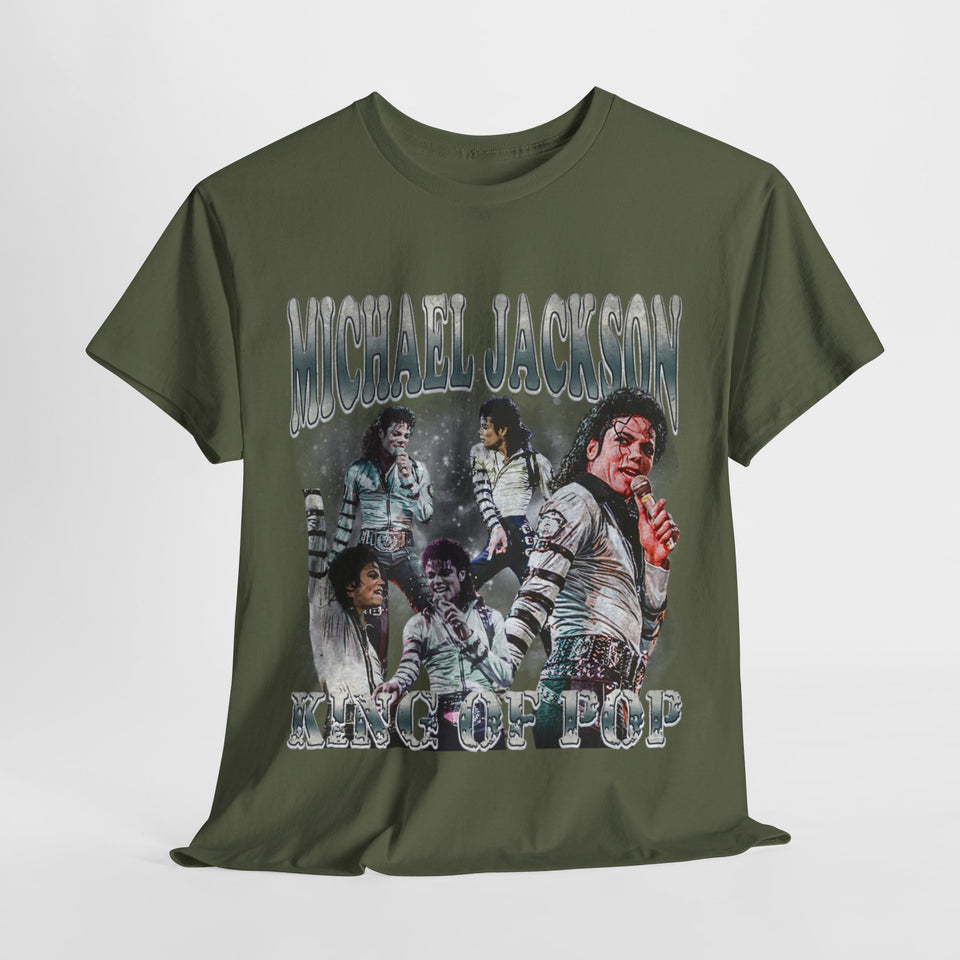 Michael Jackson Unisex Heavy Cotton Tee