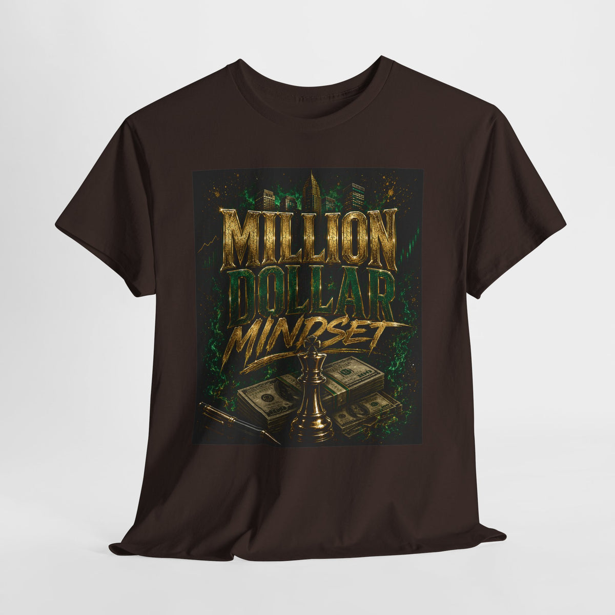 Million Dollar Mindset #1 Unisex Heavy Cotton Tee