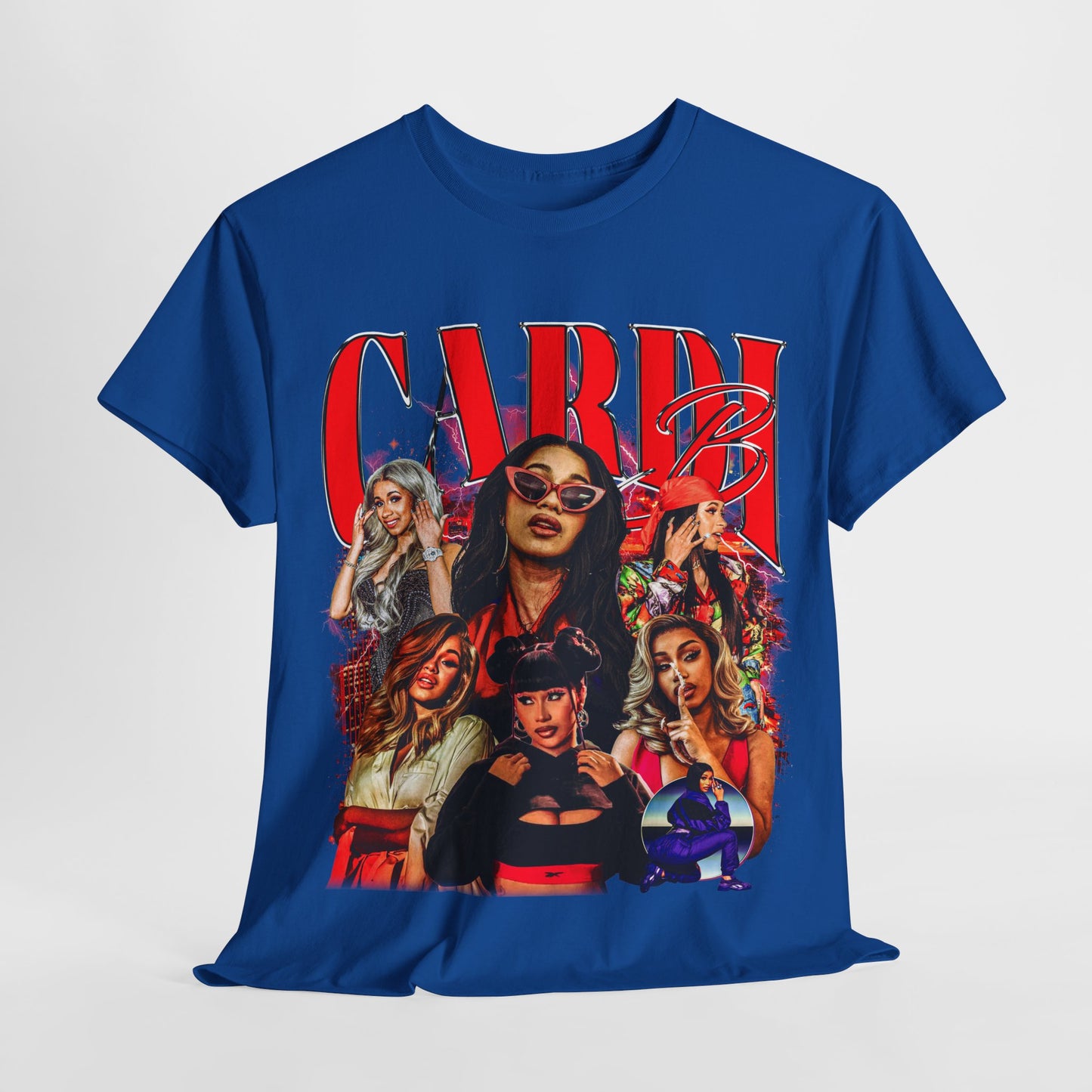 Cardi B 1 Hip-Hop Unisex Heavy Cotton Tee - 312tshirts 2