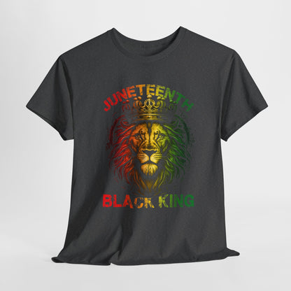 Juneteenth Black King #2 Unisex Heavy Cotton Tee