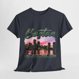 Boston area code Unisex Heavy Cotton Tee